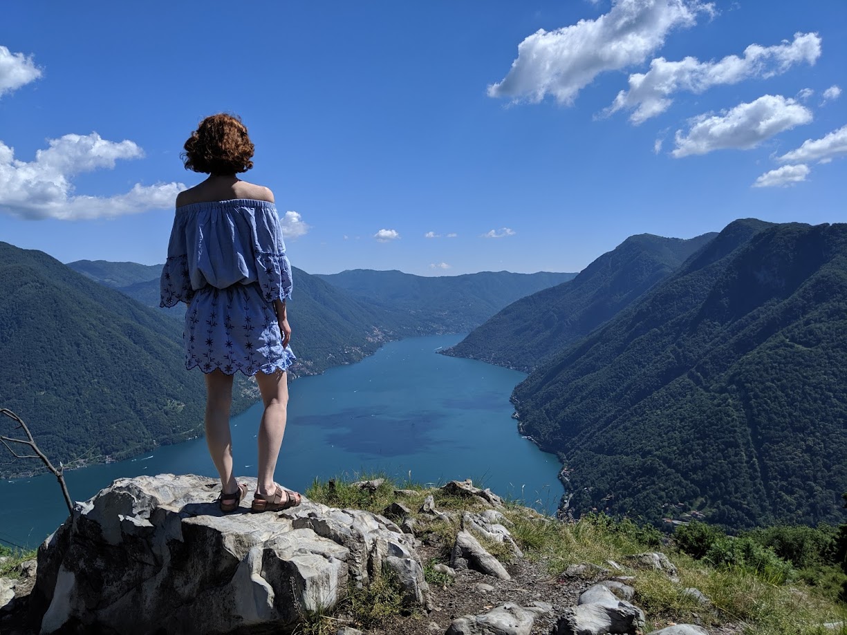 On top of Lago di Como